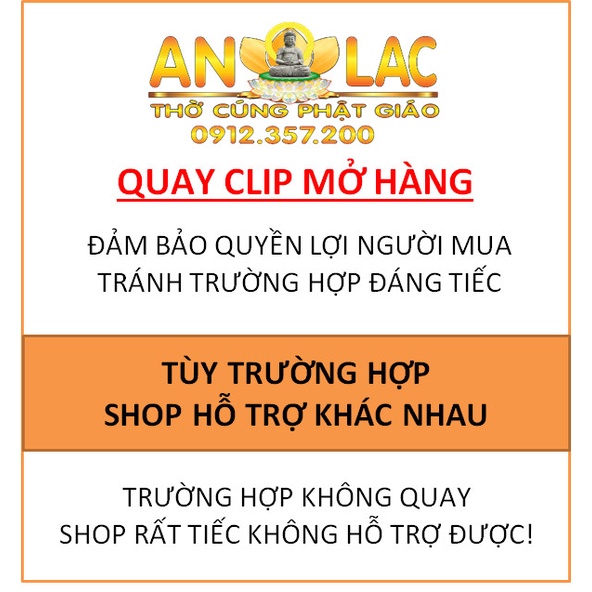 ⚡Tam Thánh Phật⚡ Nhũ Vàng 40cm T1 Nhựa Composite