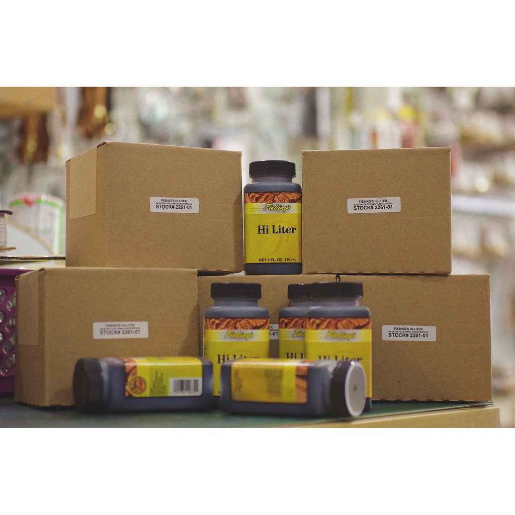 Chai màu Hi-Liter chuyên dùng cho chạm khắc da thủ công