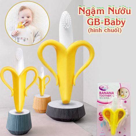 Gặm nướu cho bé hình chuối- hình hươu GB baby Hàn Quốc