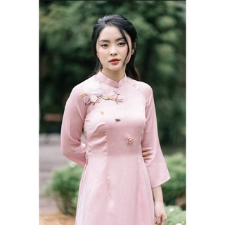 MINX - Áo Dài Lụa Tuyết Nhung