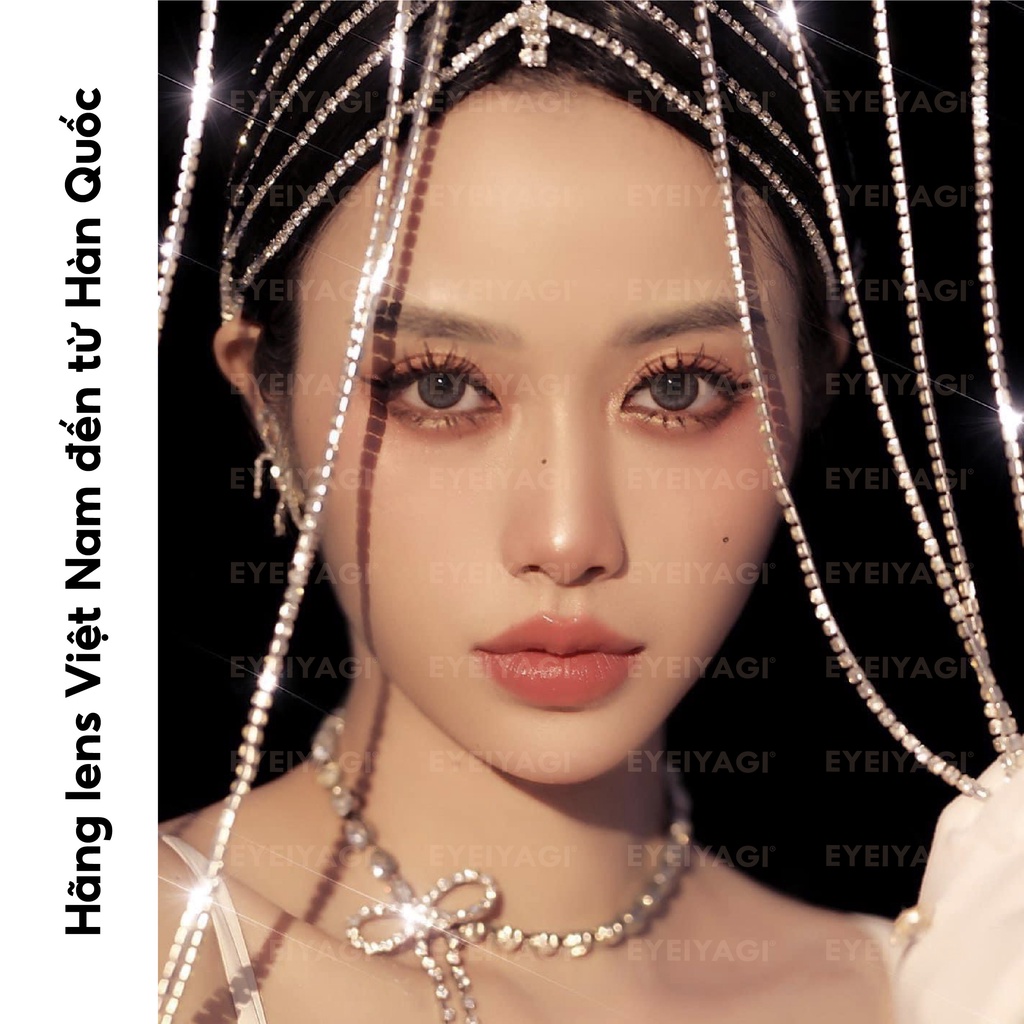 EYEIYAGI MIRA GRAY Tone xám tây PREMIUM SILICONE HYDROGEL | Anti UV | Chính hãng HÀN QUỐC