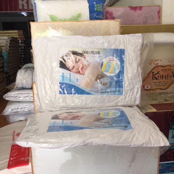 Gối Gòn Aroma Ép Hơi Cao Cấp, Hàng Chính Hãng, Nằm Cực Êm