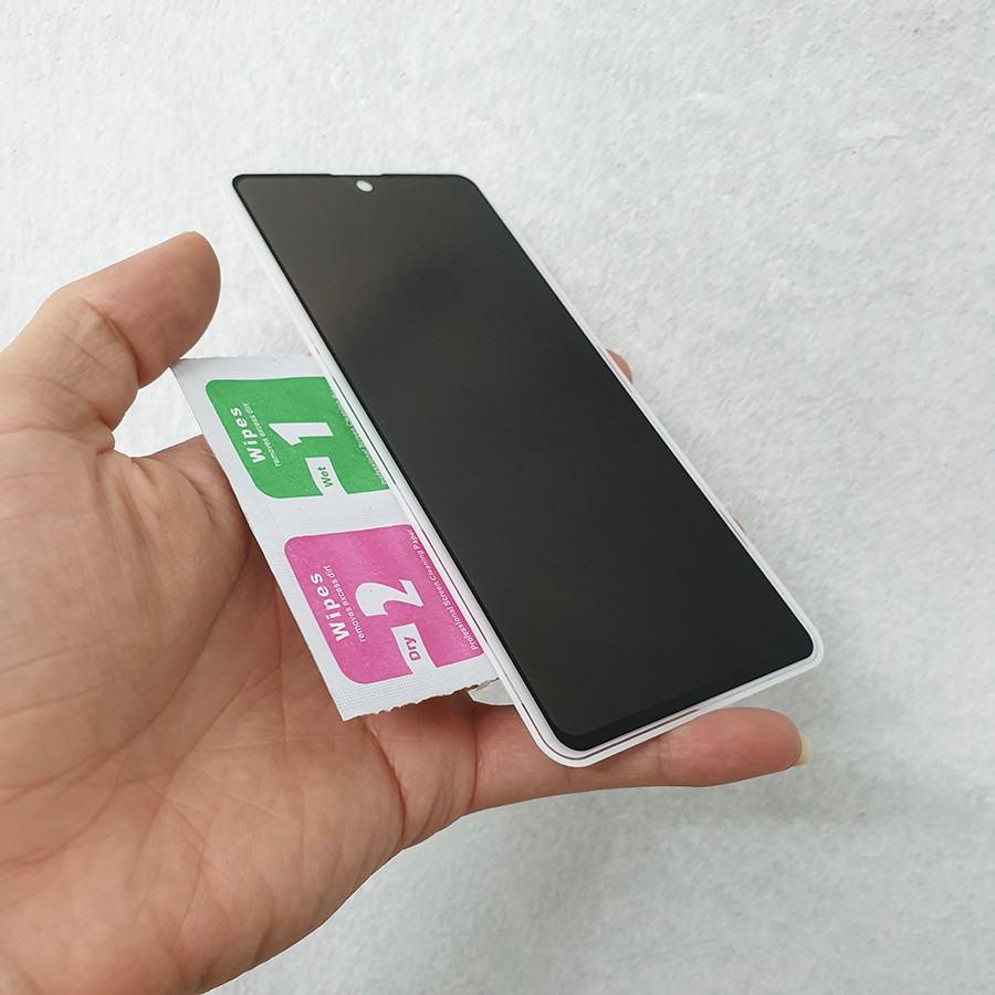 Kính cường lực chống nhìn trộm Galaxy A71, A72, A73