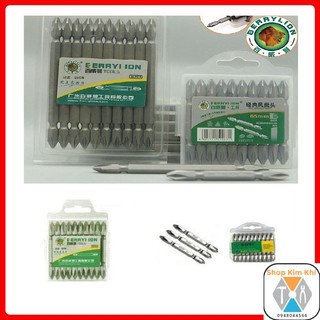 Mũi bắn vít 2 đầu 4 cạnh ph2 65mm berrylion