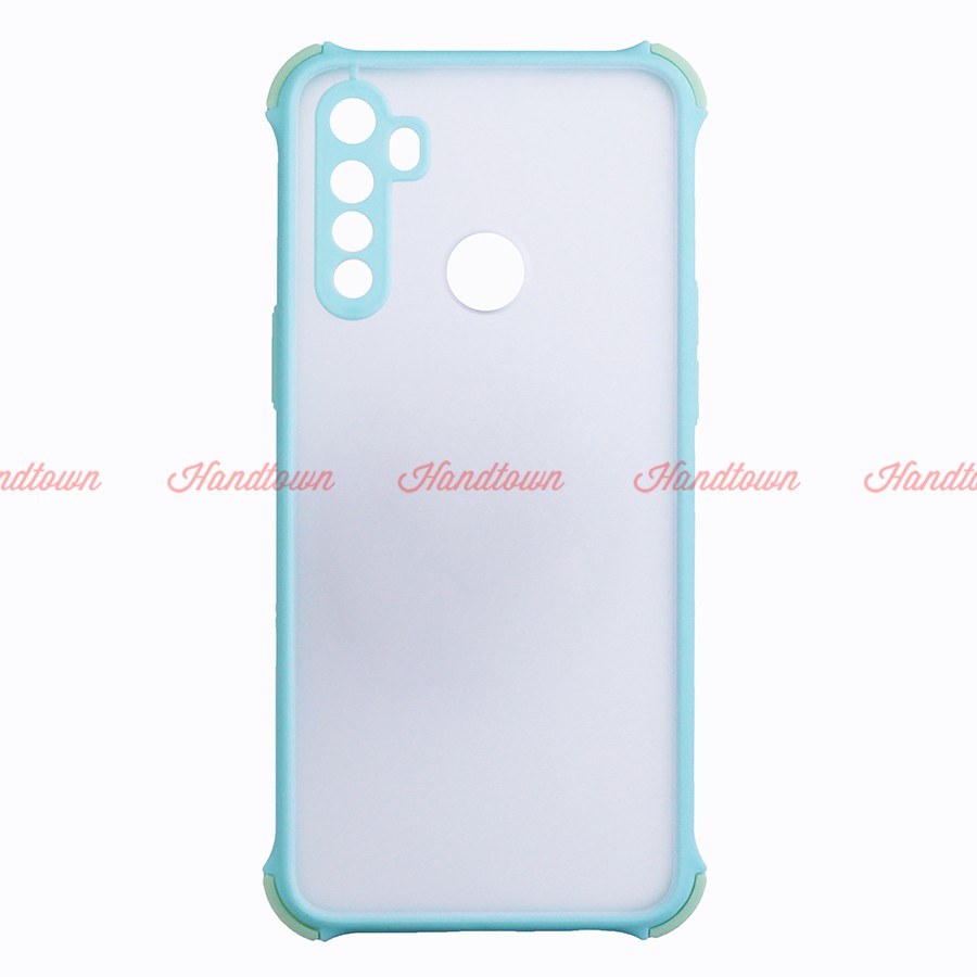 Ốp Lưng Chống Sốc Nhám Realme C3i Realme C3 i C 3i Realme 5 Realme5 Viền Màu Thời Trang TPU Viền Dẻo Lưng Cứng