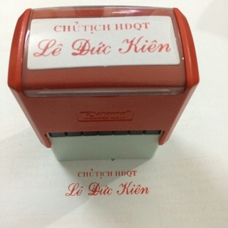 Khắc dấu theo yêu cầu