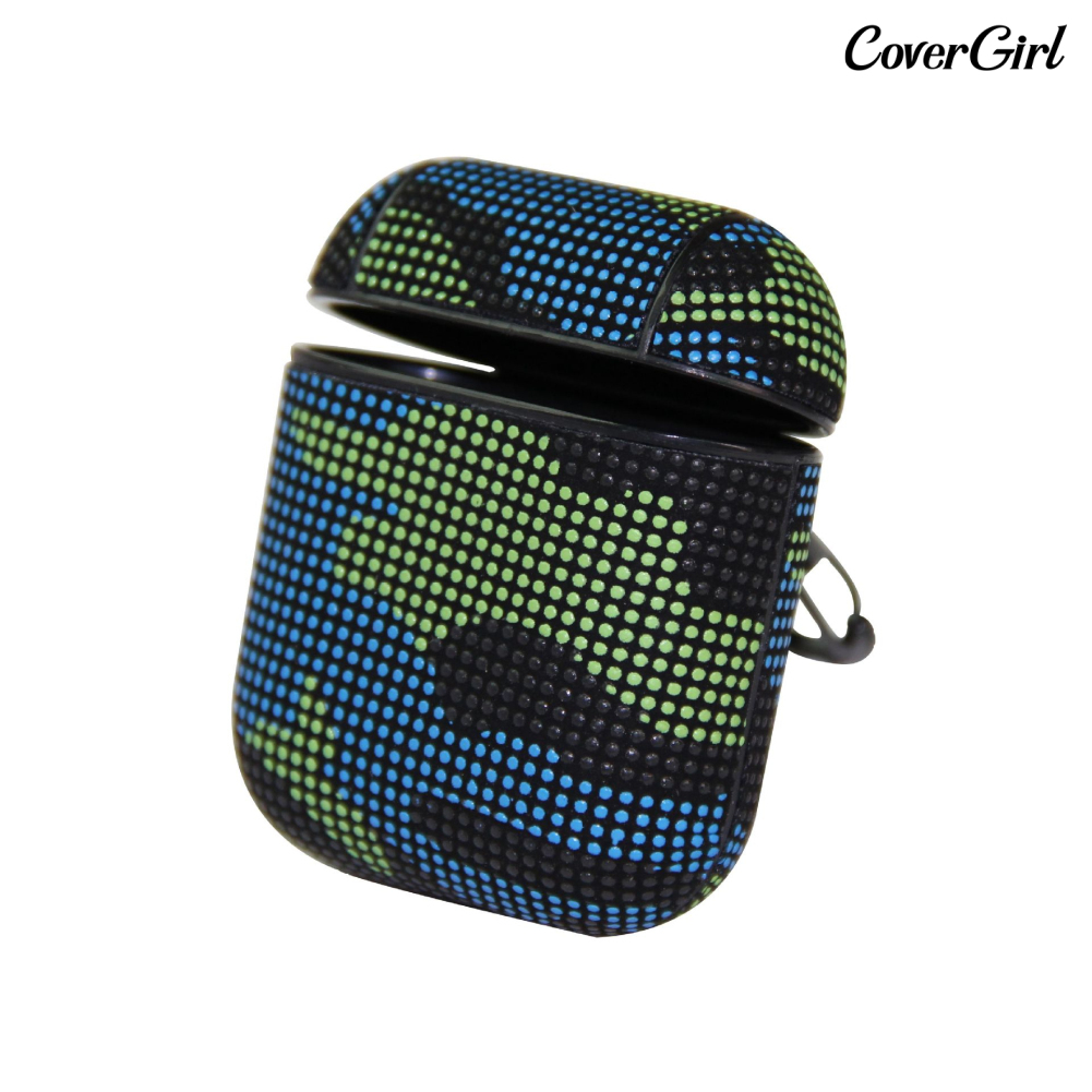 Vỏ Bảo Vệ Hộp Sạc Tai Nghe Airpods 1 / 2 Bằng Da Giả Họa Tiết Rằn Ri Chống Trượt Chống Bụi | BigBuy360 - bigbuy360.vn