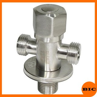 Van T cầu giảm áp, chia nước, van T inox 304 chia nước vòi sen, chia nước bồn vệ sinh