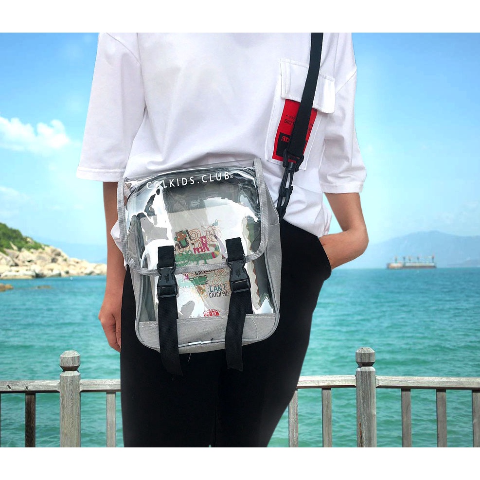 ❤️ MẪU MỚI - GIÁ SỈ ❤️ CỰC CUTE LUÔN, TÚI XÁCH ĐE0 CHÉO NHỰA TRONG NAM NỮ HÓT NHẤT 2023