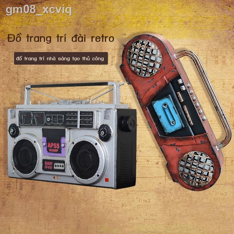 gm08_xcviqMáy băng kiểu cũ máy ghi âm đài thiếc mô hình hoài cổ đồ trang trí thẻ đạo cụ nhiếp ảnh điển
