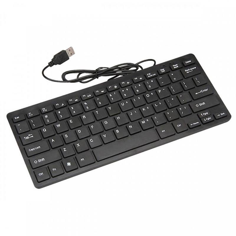 Bàn Phím Máy Tính Mini Có Dây USB K1000 - Bảo Hành 12 Tháng - Máy Tính 2T