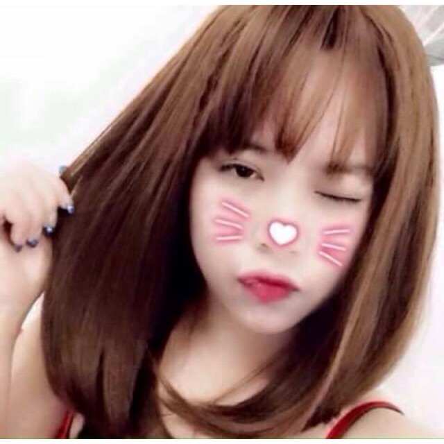  Tóc giả cả đầu cao cấp cúp