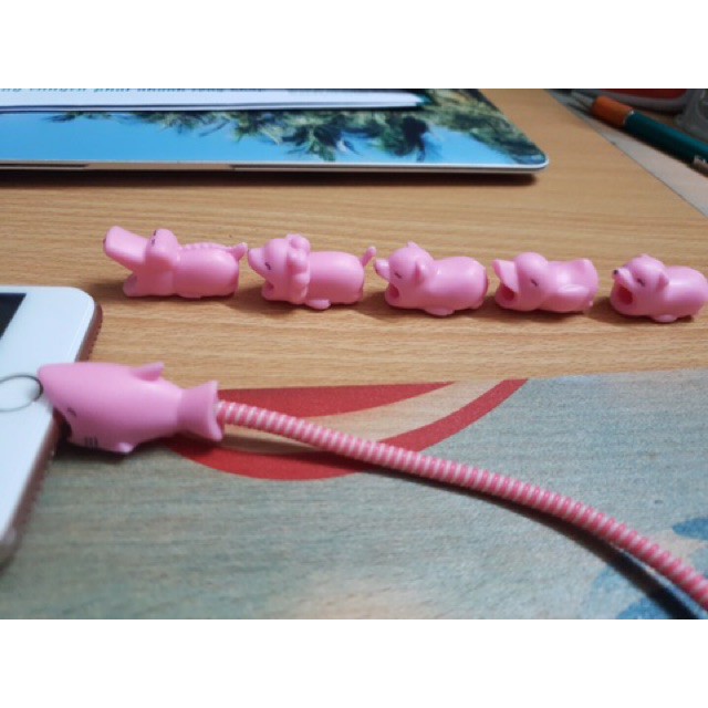 Thú bọc cáp điện thoại chống đứt hình kute | BigBuy360 - bigbuy360.vn