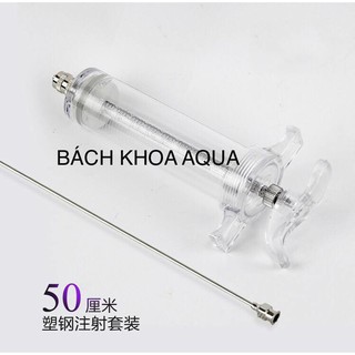 Xi lanh châm phân nước, thuốc diệt rêu cho bể thủy sinh