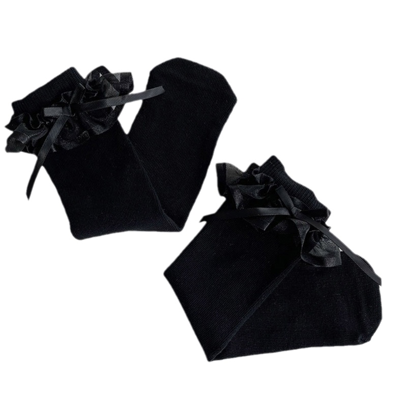 Đôi Vớ Phối Nơ Xinh Xắn Cho Bé Gái