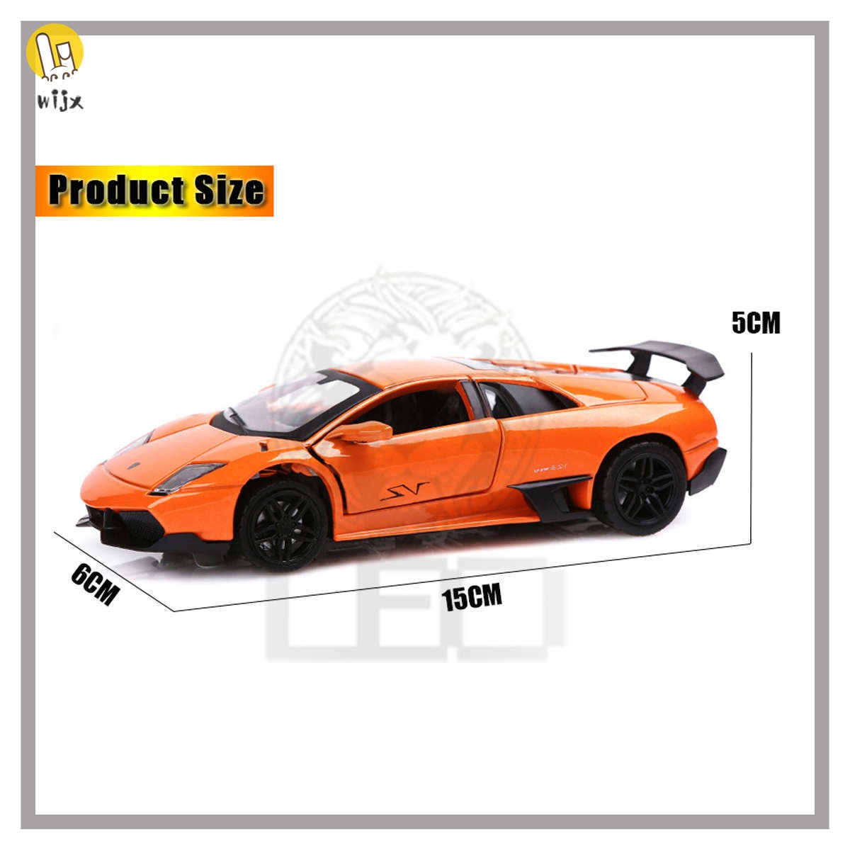 LAMBORGHINI VN Bộ Đồ Chơi Lắp Ráp Mô Hình Xe Ô Tô Đồ Chơi Tỉ Lệ 1: 32