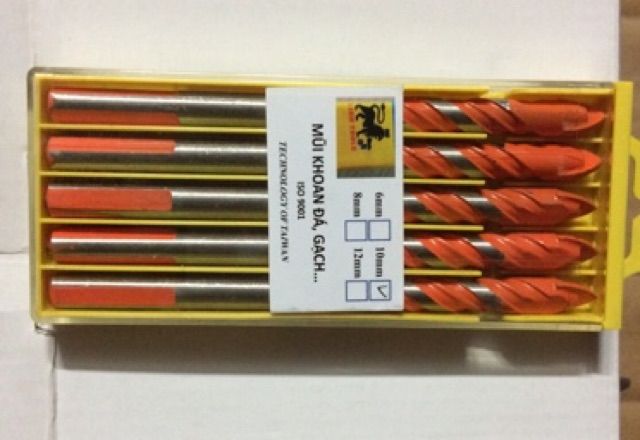 MŨI KHOAN ĐA NĂNG CAO CẤP ĐỎ 10MM