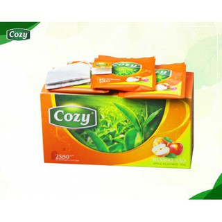 Trà cozy túi lọc nhiều hương vị đào, dâu, nhài, sen, hạc hà, táo, xanh, hồng trà