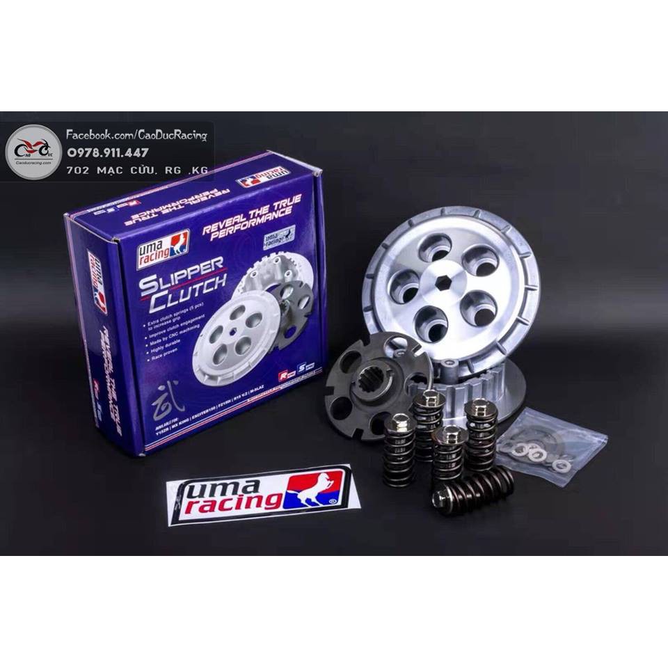 Nồi Uma Racing Exciter 150 / Fz150 2016 / TFX 150 CAO CẤP SLIPPER CLUTCH là dòng mới đề nhanh và thắng số cực tốt