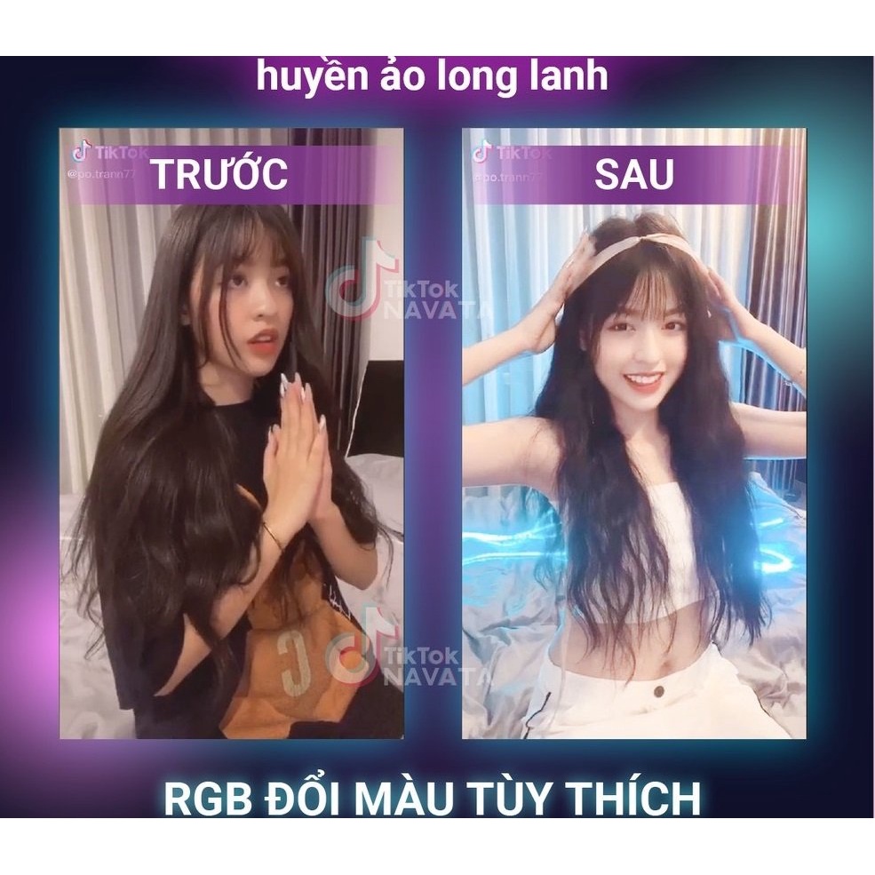 Đèn led Tiktok 3m RGB 16 triệu màu điều khiển bằng điện thoại, nháy theo nhạc, cuộn dây led đổi màu, kèm dây kết nối