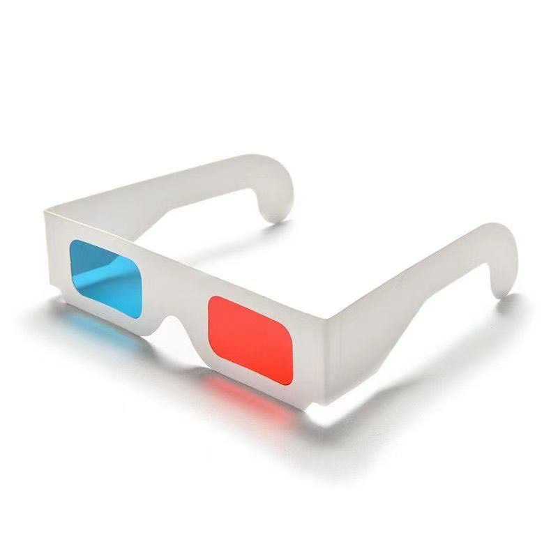 Mắt Kính Xem Phim 3D 2 Màu Xanh Đỏ.