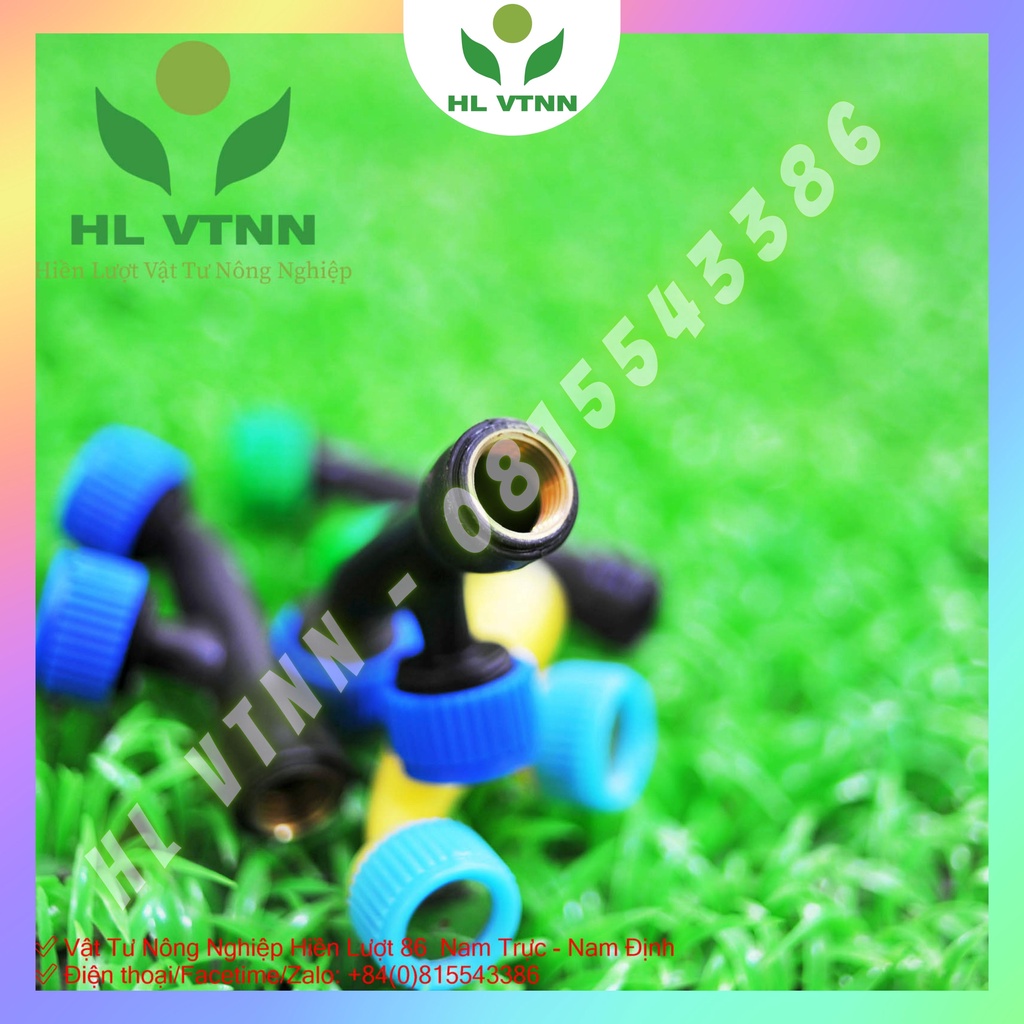 Béc phun sương,tưới cây,phun mưa,phun thuốc,đầu phun sương, béc xịt 2 đầu -HL VTNN