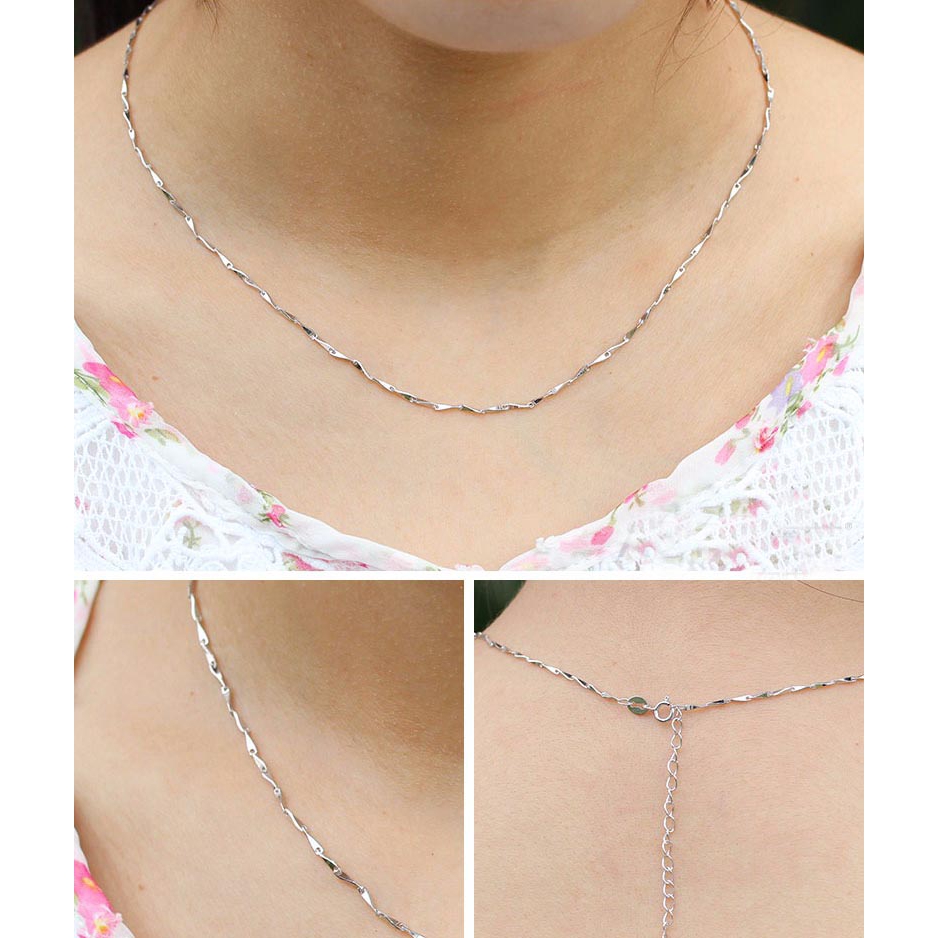 Dây Chuyền Nữ Bạc Hiểu Minh DCN032 Bạc Hiểu Minh ( Hàng Chính Hãng )
