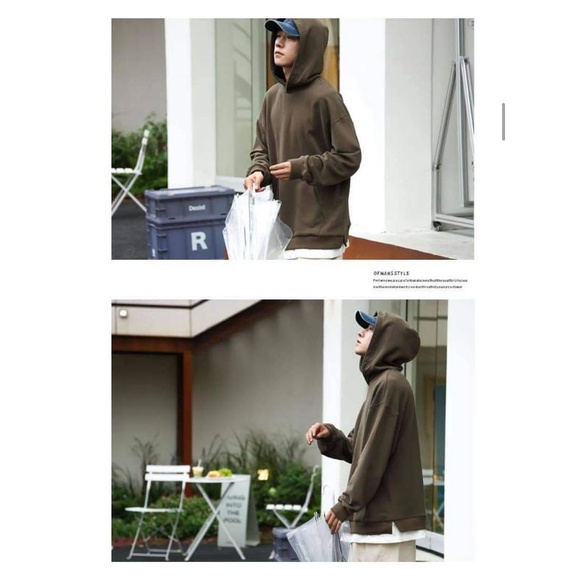 Áo hoodie unisex xuất Nhật