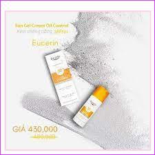 Kem chống nắng EUCERIN cho da dầu mụn và che khuyết điểm HÀNG PHÁP