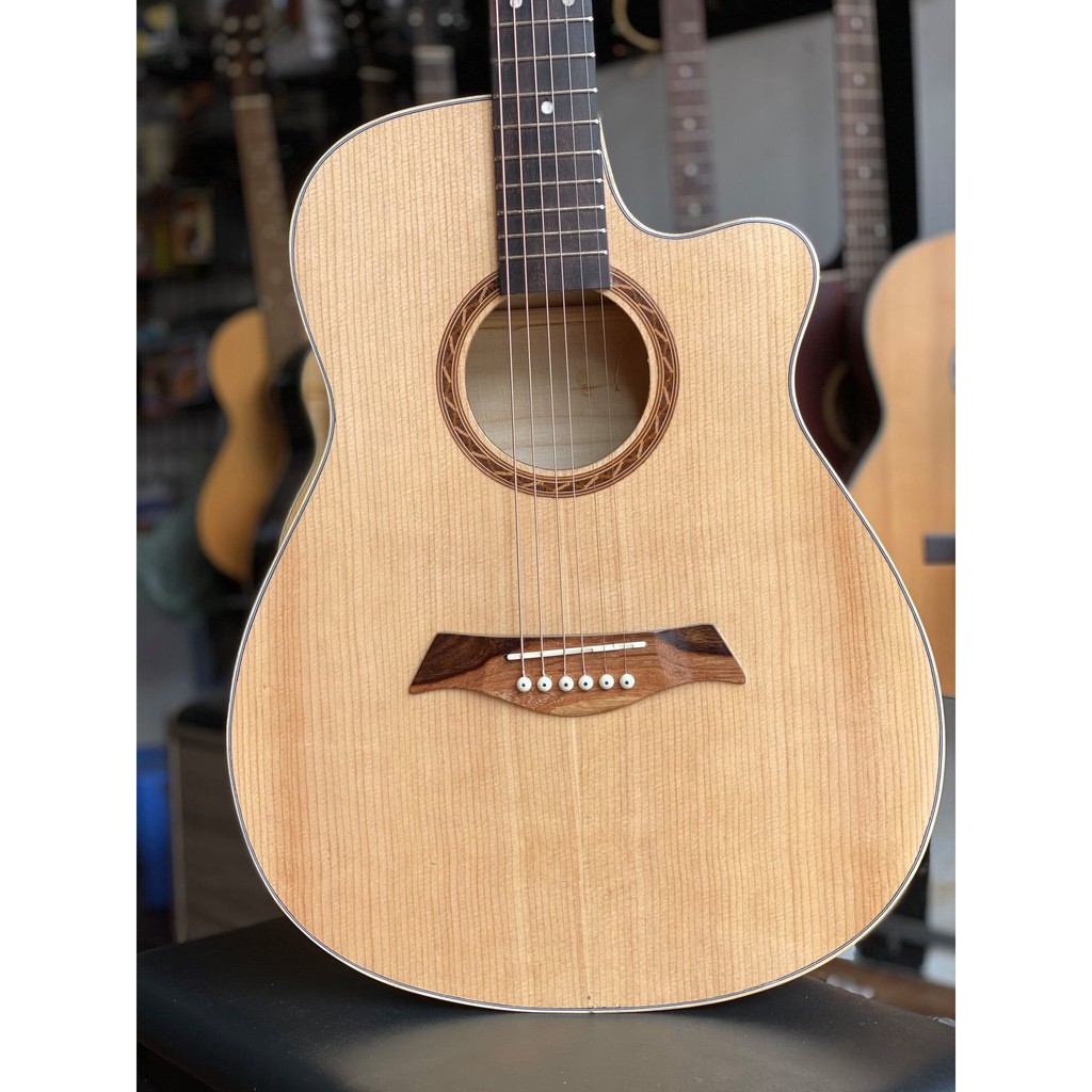 Đàn guitar acoustic có ty chỉnh STTY851 (Màu gỗ tự nhiên)