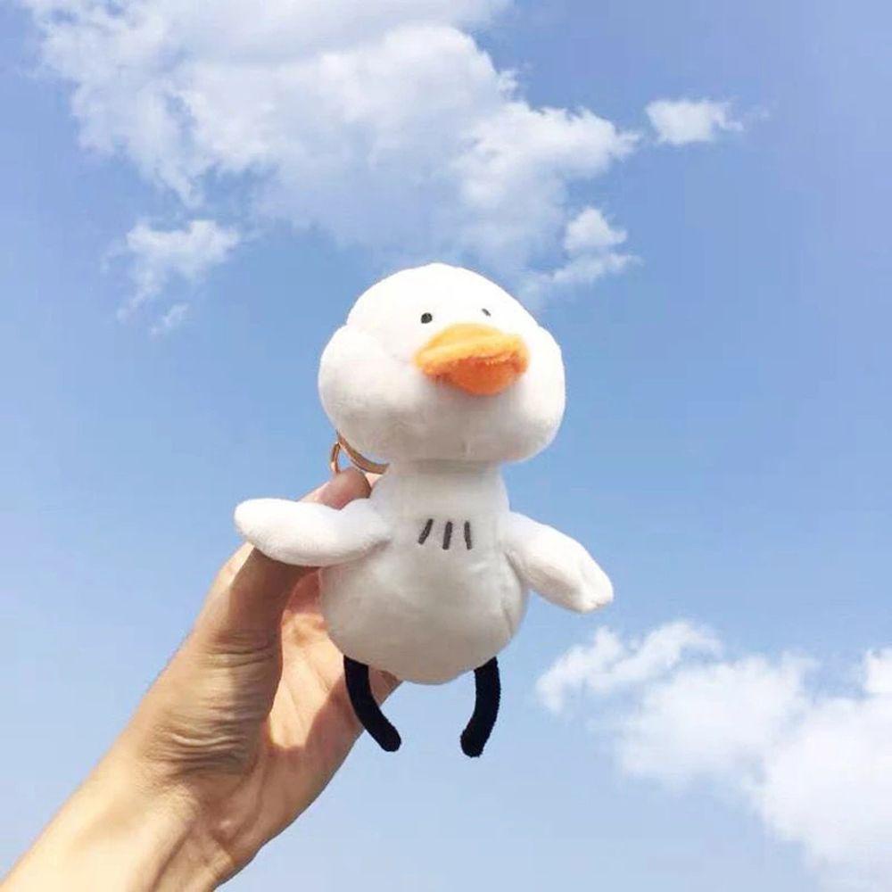 Chú Vịt Nhồi Bông Màu Trắng Dễ Thương Dùng Làm Quà Tặng