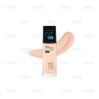 (Chính Hãng) Kem Nền Maybelline Fit Me Matte And Poreless Foundation #112 30ml