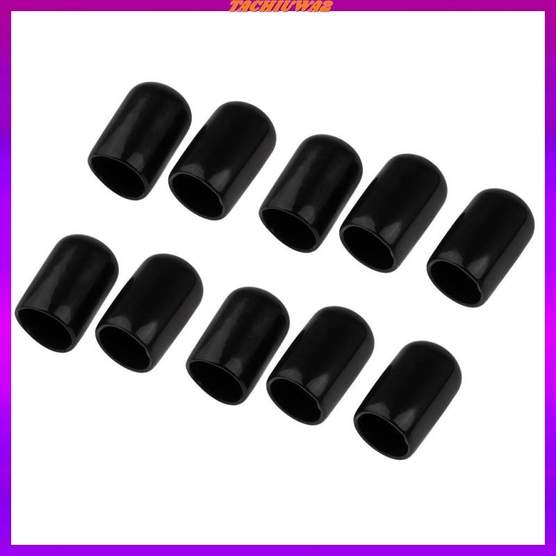 Bộ 10 Vỏ Bọc Bảo Vệ Đầu Cơ Bida Bằng Cao Su Dày 12mm Tiện Dụng