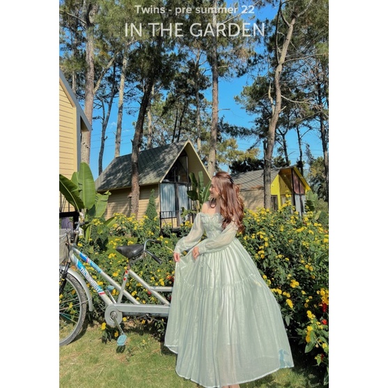 Váy maxi chất liệu tơ mây (Lamia baby cloud maxi)