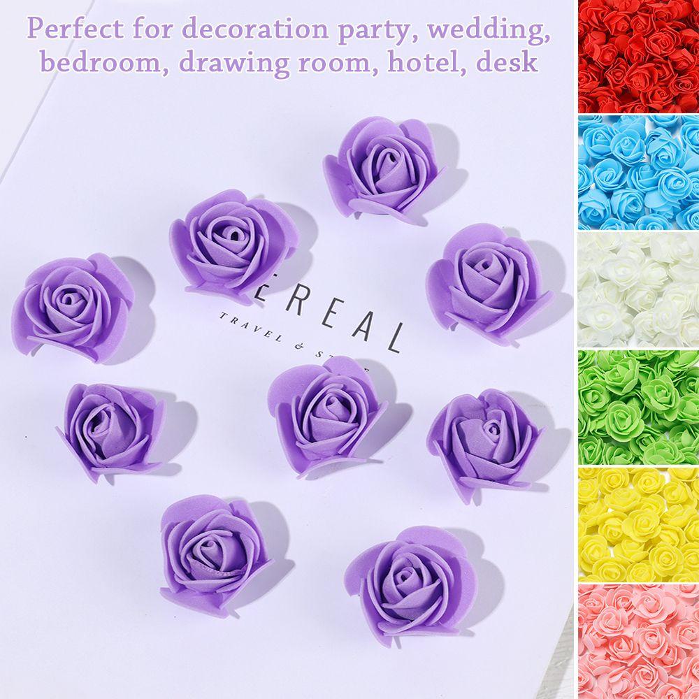 CONOPERY Bộ 50 Bông Hoa Giả Bằng Xốp PE Dùng Trang Trí DIY