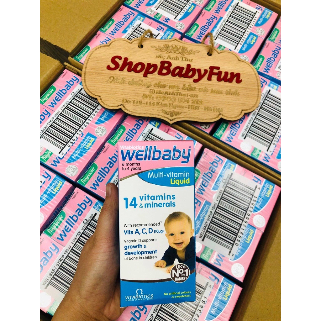 Wellbaby vitamin tổng hợp