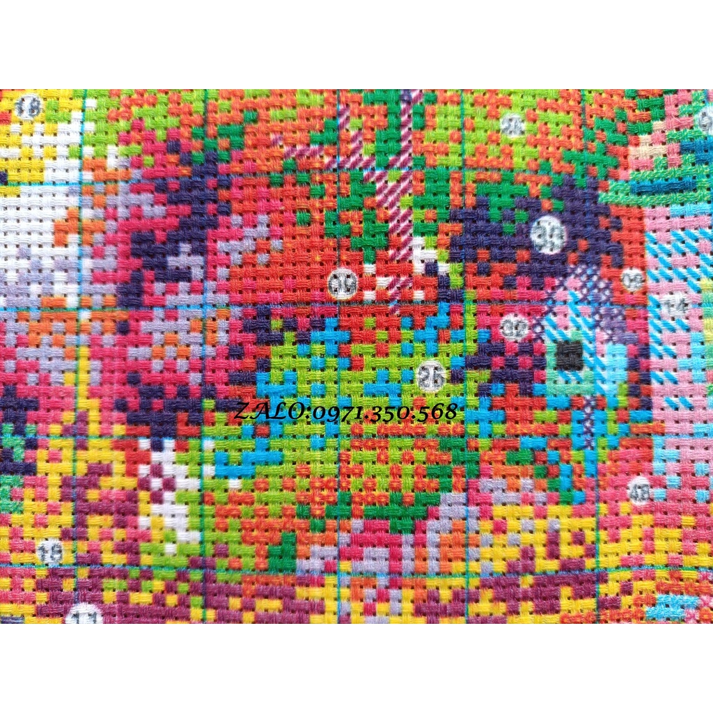 Tranh thêu chữ thập Ngôi nhà hạnh phúc F226-73x51cm