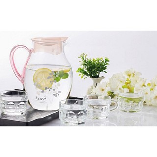 BÌNH NƯỚC THỦY TINH LILAC ER18