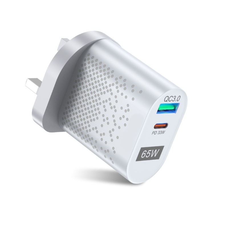 Củ Sạc Nhanh 65W 3 0 Type C PD USB Cho QC 3 0