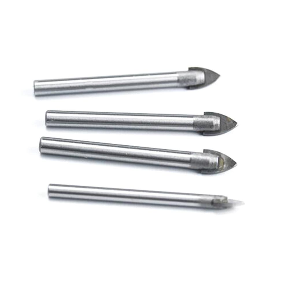 Mũi Khoan Kính / Gạch / Ngói / Đá cẩm thạch Đầu Tam Giác 3-16mm Chuyên Nghiệp Chất Lượng Cao