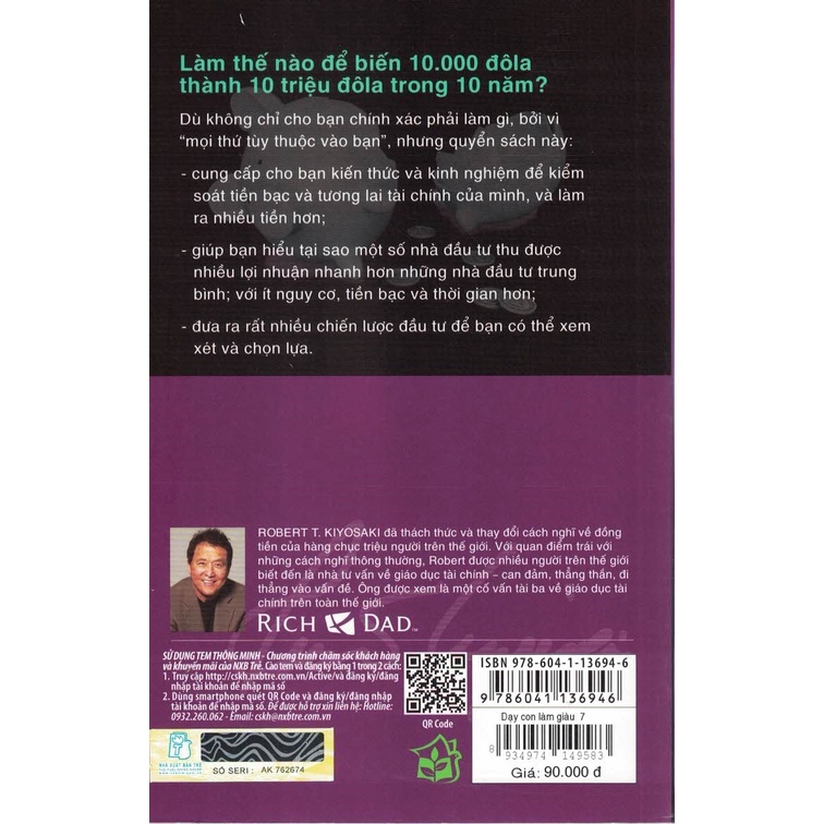 Sách - Dạy Con Làm Giàu 7 - Ai Đã Lấy Tiền Của Tôi?