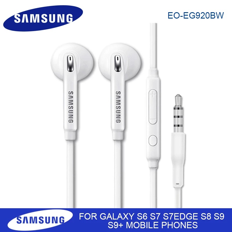 SAMSUNG Tai Nghe In-Ear EG920 3.5mm Kèm Mic Dùng Cho Galaxy A70 A50 NOTE 8 9 S6 S7 edge