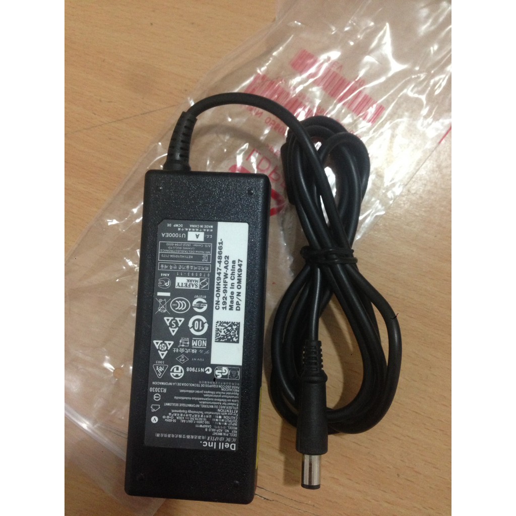 SẠC laptop DELL chân kim to 19.5V 3.34A - Dùng trung cho nhiều dòng máy...