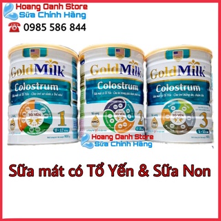 Sữa colostrum goldmilk 900g - sữa non - tăng cân - phát triển chiều cao - biếng ăn