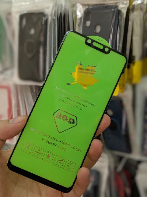 Kính cường lực 19D Huawei Nova 3i / Nova 3 full màn full keo chất đẹp ôm màn 2.5D cao cấp
