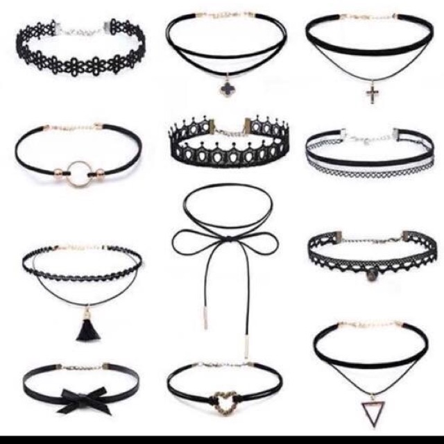 Bộ chocker set 12 vòng