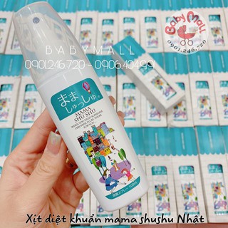Xịt diệt khuẩn Mamashushu