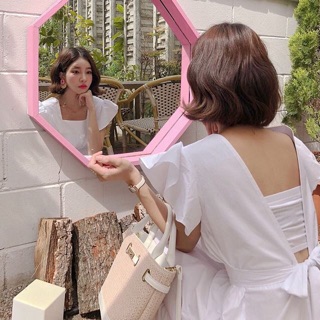 Váy maxi cánh tiên hở lưng