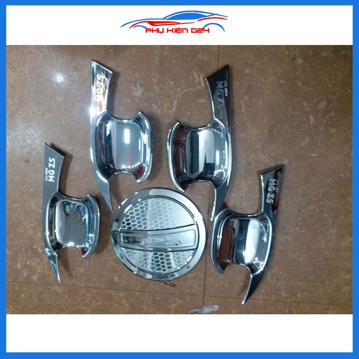 Ốp tay hõm MG ZS 2021-2022-2023 mạ Crom chống trầy trang trí xe