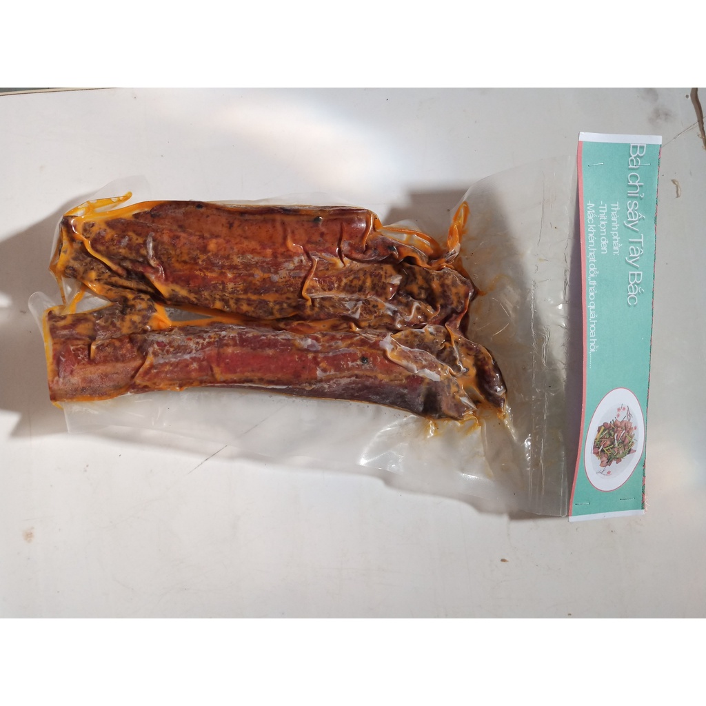 combo 1kg ba chỉ sấy, lạp sườn hương vị Tây Bắc. | BigBuy360 - bigbuy360.vn